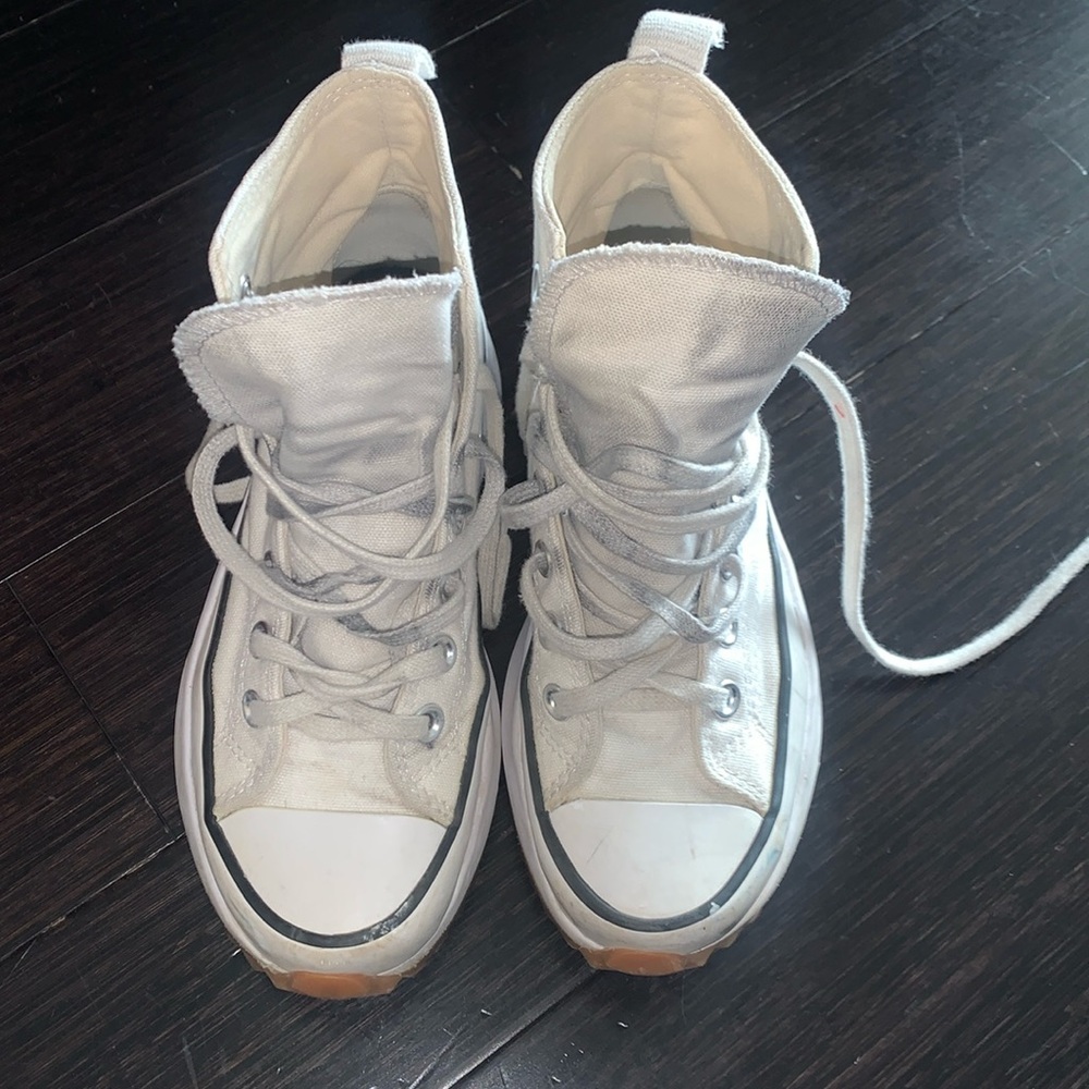☀️Weekend SALE☀️ 4.5 🤍CONVERSE Run Star Hike Platform Sneaker